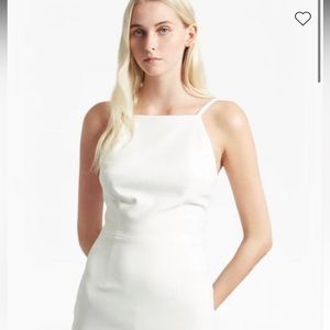 French Connection Whisper Light Square Neck Dress